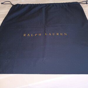 Ralph Lauren dust bag.